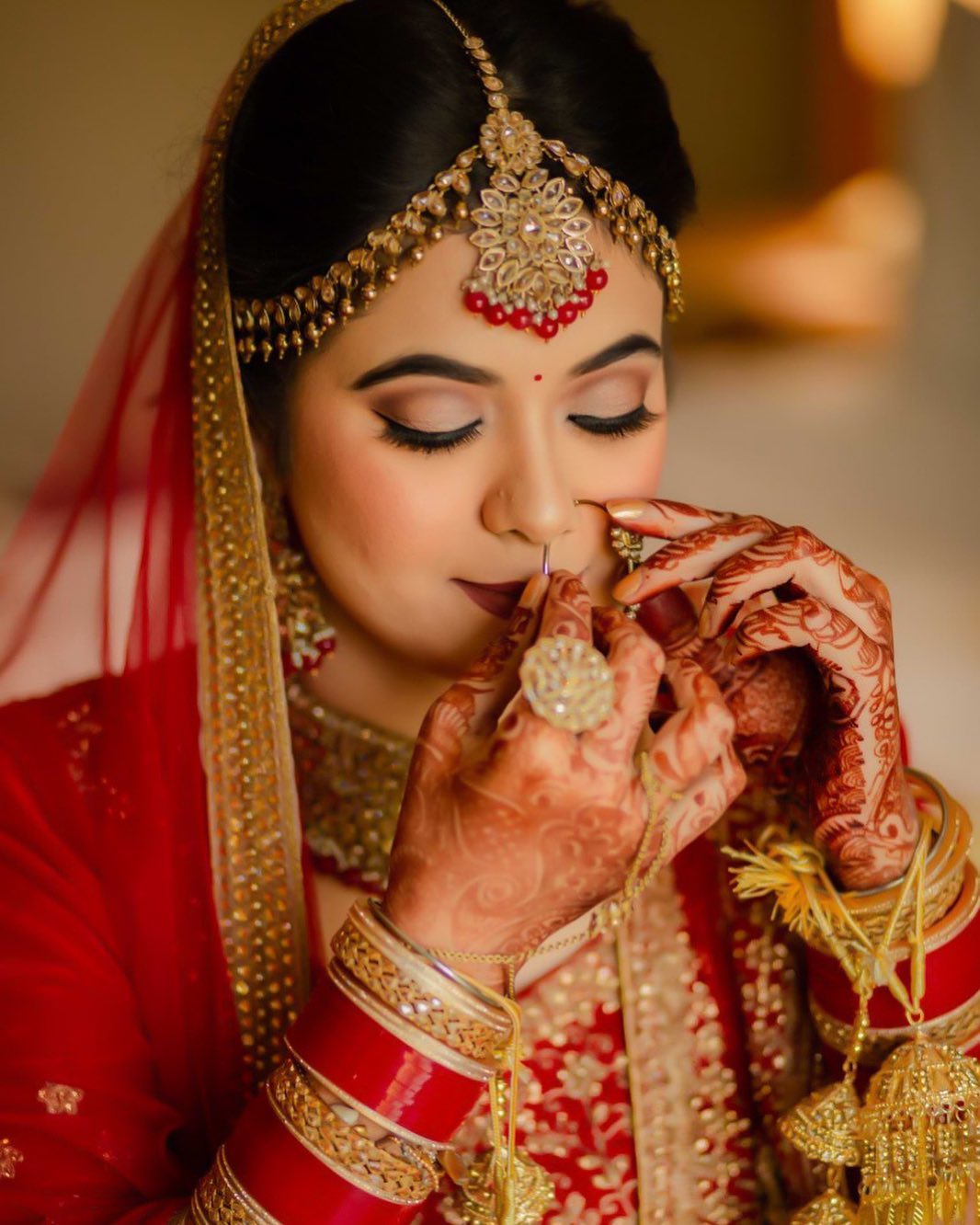 Beautiful Indian bride in traditional wedding dress and posing, Stock  Photo, Picture And Royalty Free Image. Pic. PNT-PIRF-20121217-JH2261 |  agefotostock